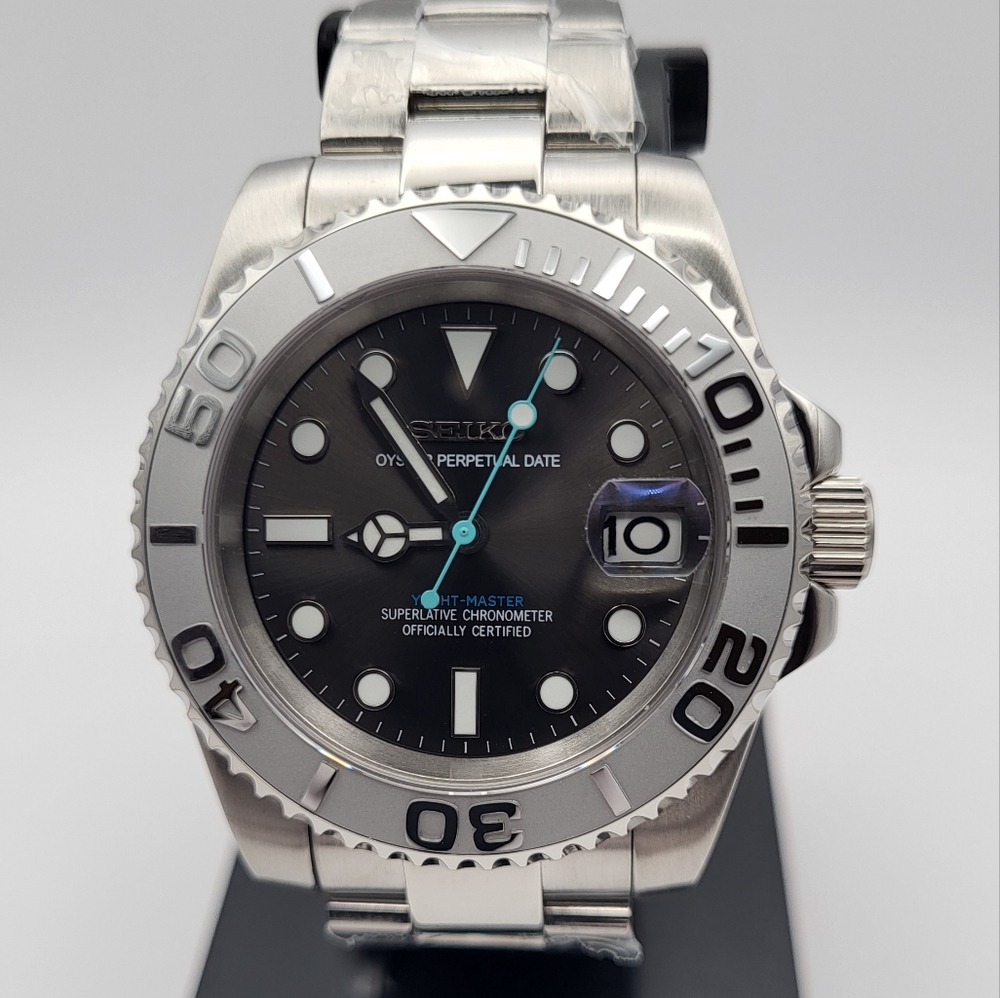 New Custom SeikoMod 40mm Automatic Dive Watch Y-Master Homage - Picture 2 of 8